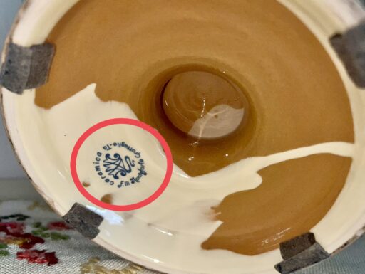 CENTRO TAVOLA CERAMICA GROTTAGLIE