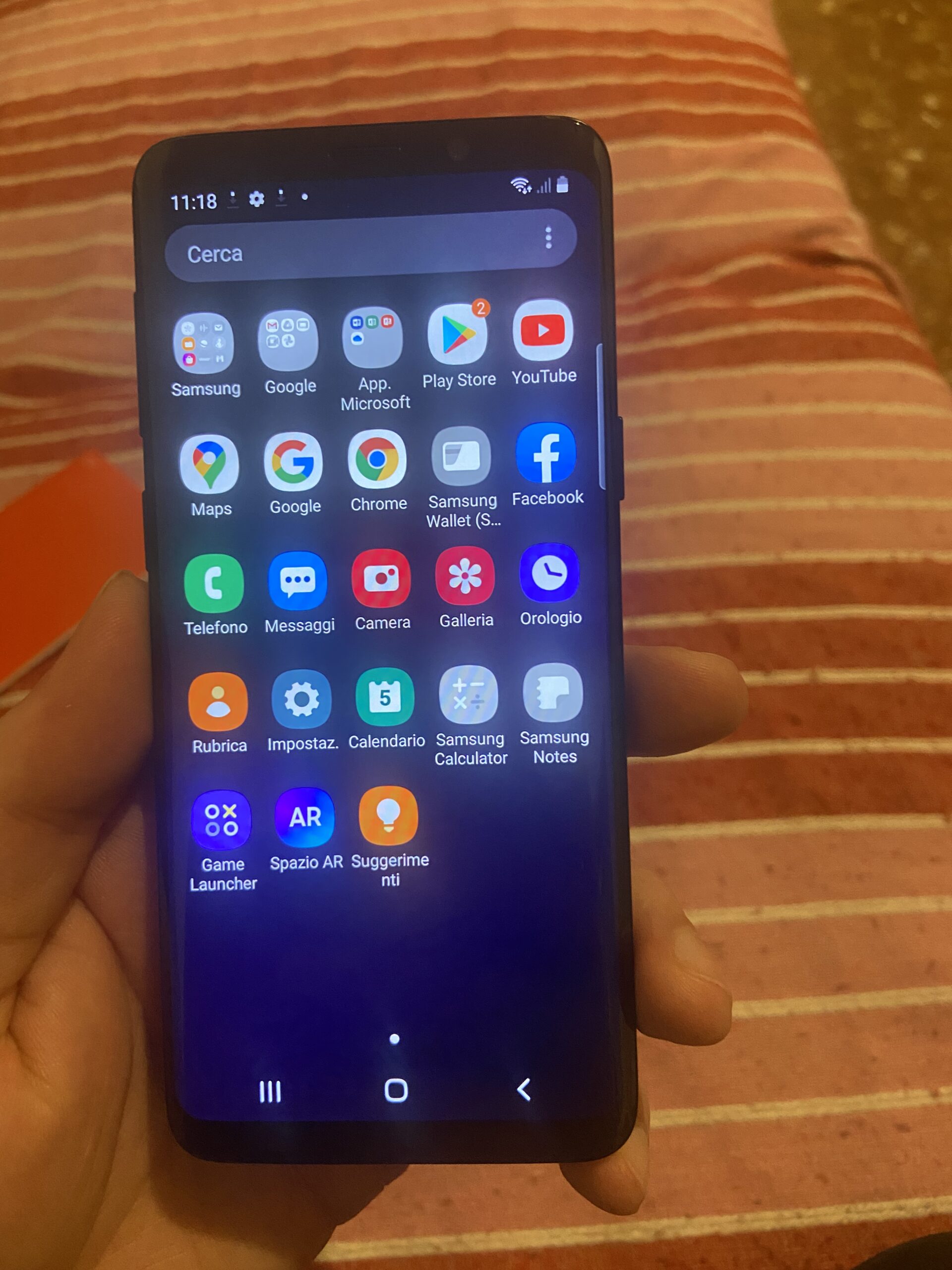 Samsung S9 edge nero
