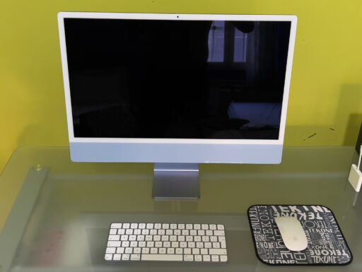 iMac 24 azzurro