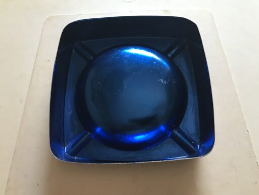 PORTACENERE AIR FRANCE METALLO ANNI 60