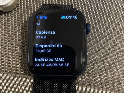 Apple Watch (Series 6) GPS 44 mm – Alluminio Blu