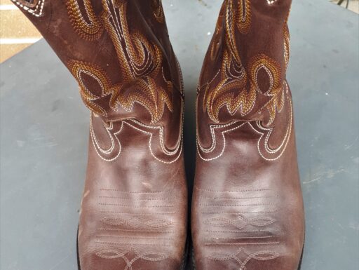 Stivali Uomo Cow Boy BULL RIDER marroni originali Messicani