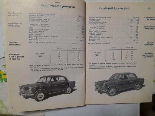 Uso e manutenzione giulietta-berlina-spider-sprint