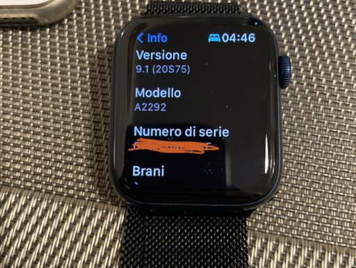 Apple Watch (Series 6) GPS 44 mm – Alluminio Blu