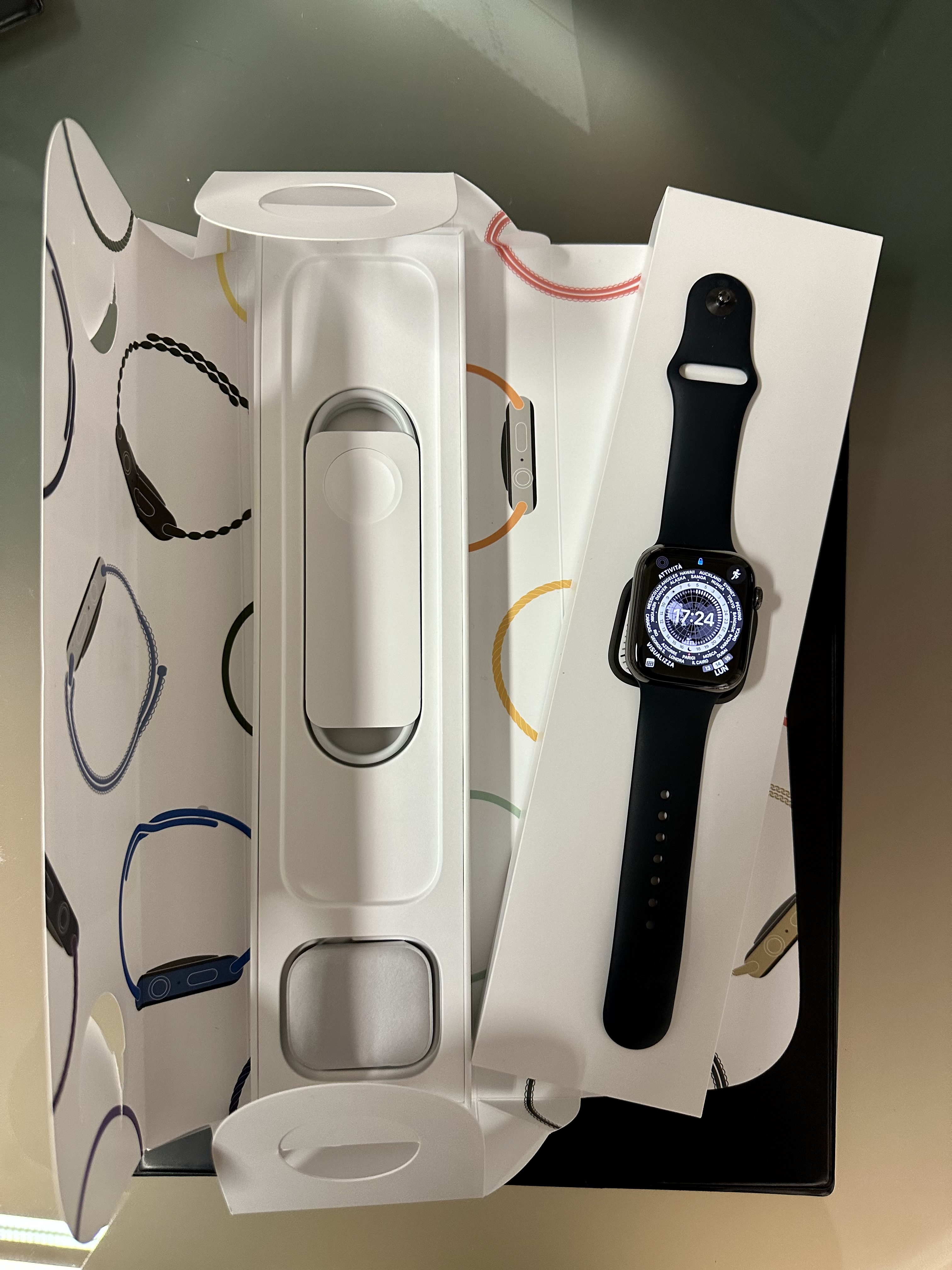 Apple Watch Series 7 (GPS + Cellular) Acciaio