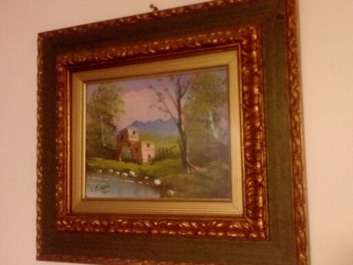 Quadro paesaggistico autore Antonio Giordano