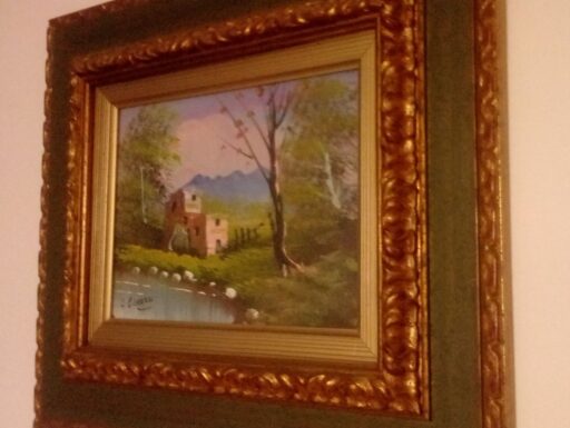 Quadro paesaggistico autore Antonio Giordano