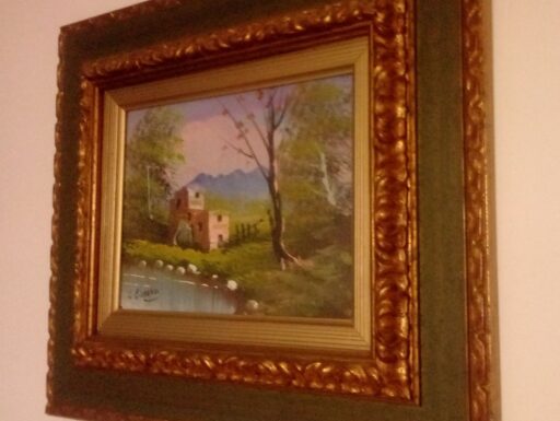 Quadro paesaggistico autore Antonio Giordano