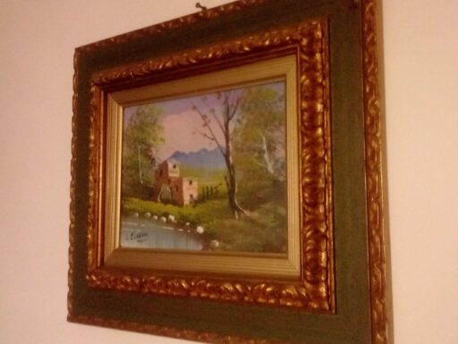 Quadro paesaggistico autore Antonio Giordano