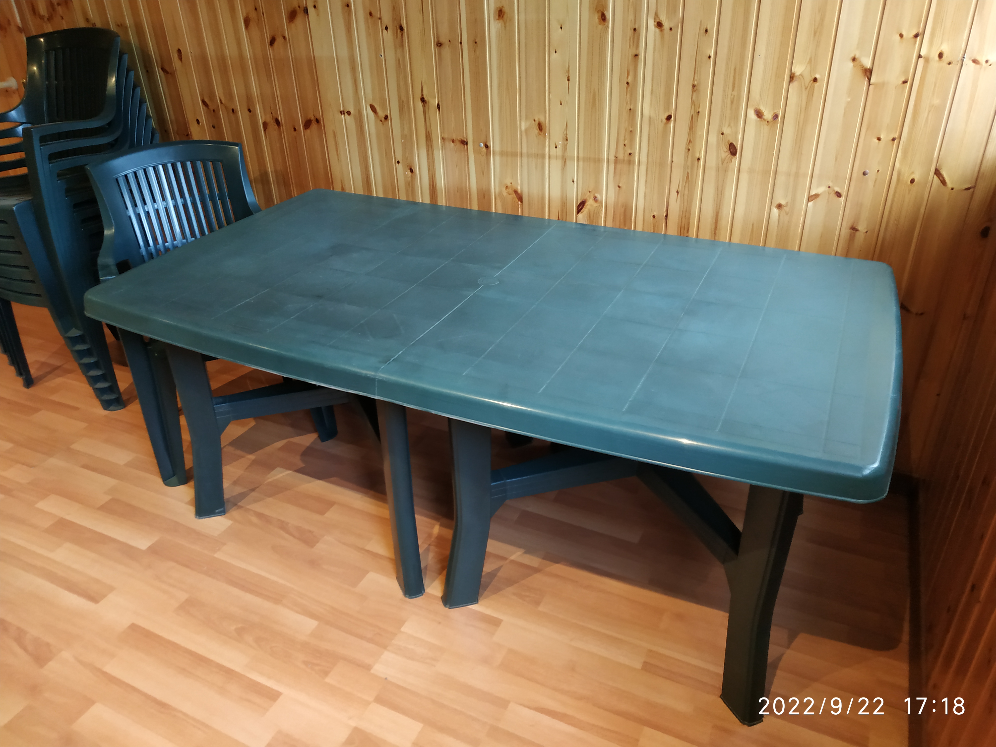 Tavolo da giardino rettangolare allungabile