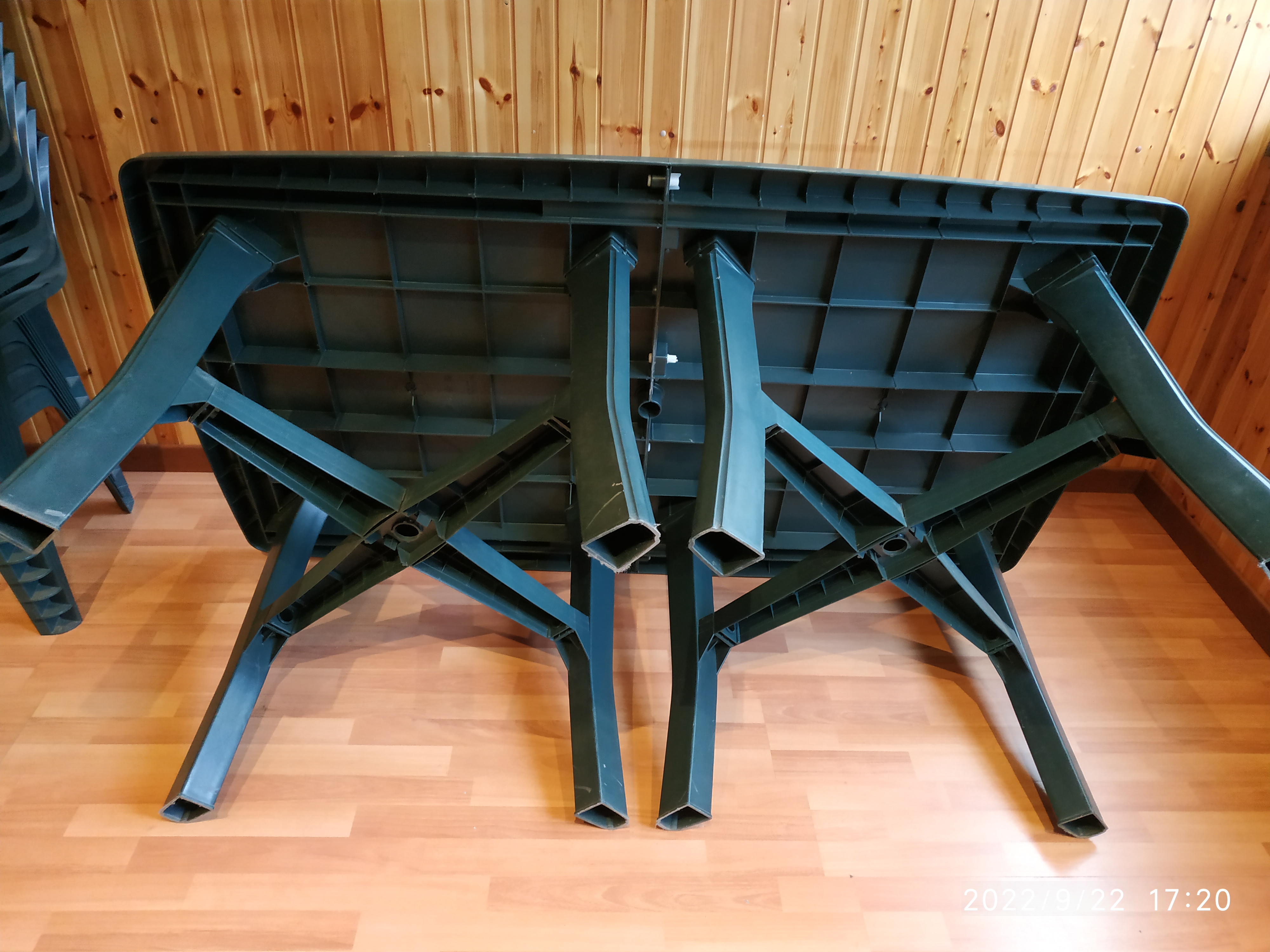 Tavolo da giardino rettangolare allungabile