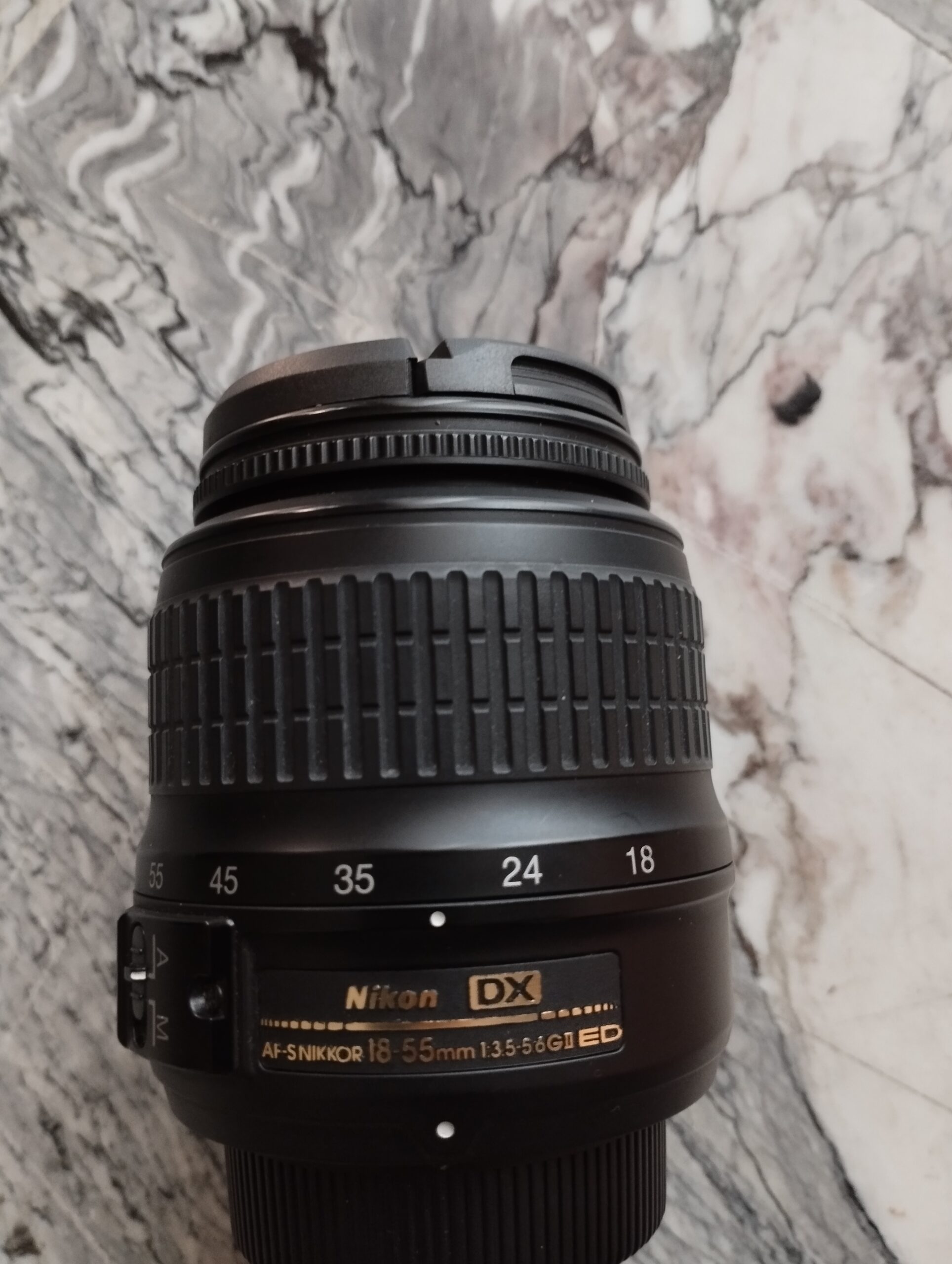 Obbiettivo nikon af nikkor 18 55 mm usato