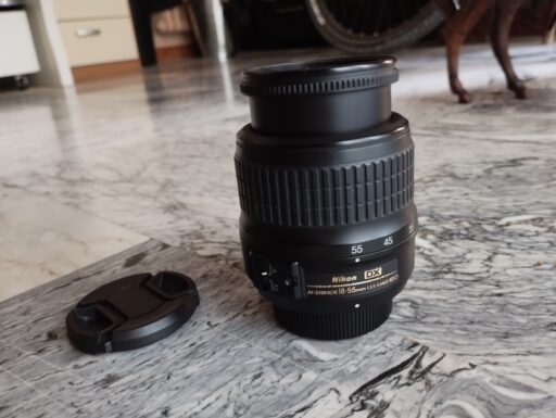 Obbiettivo nikon af nikkor 18 55 mm usato