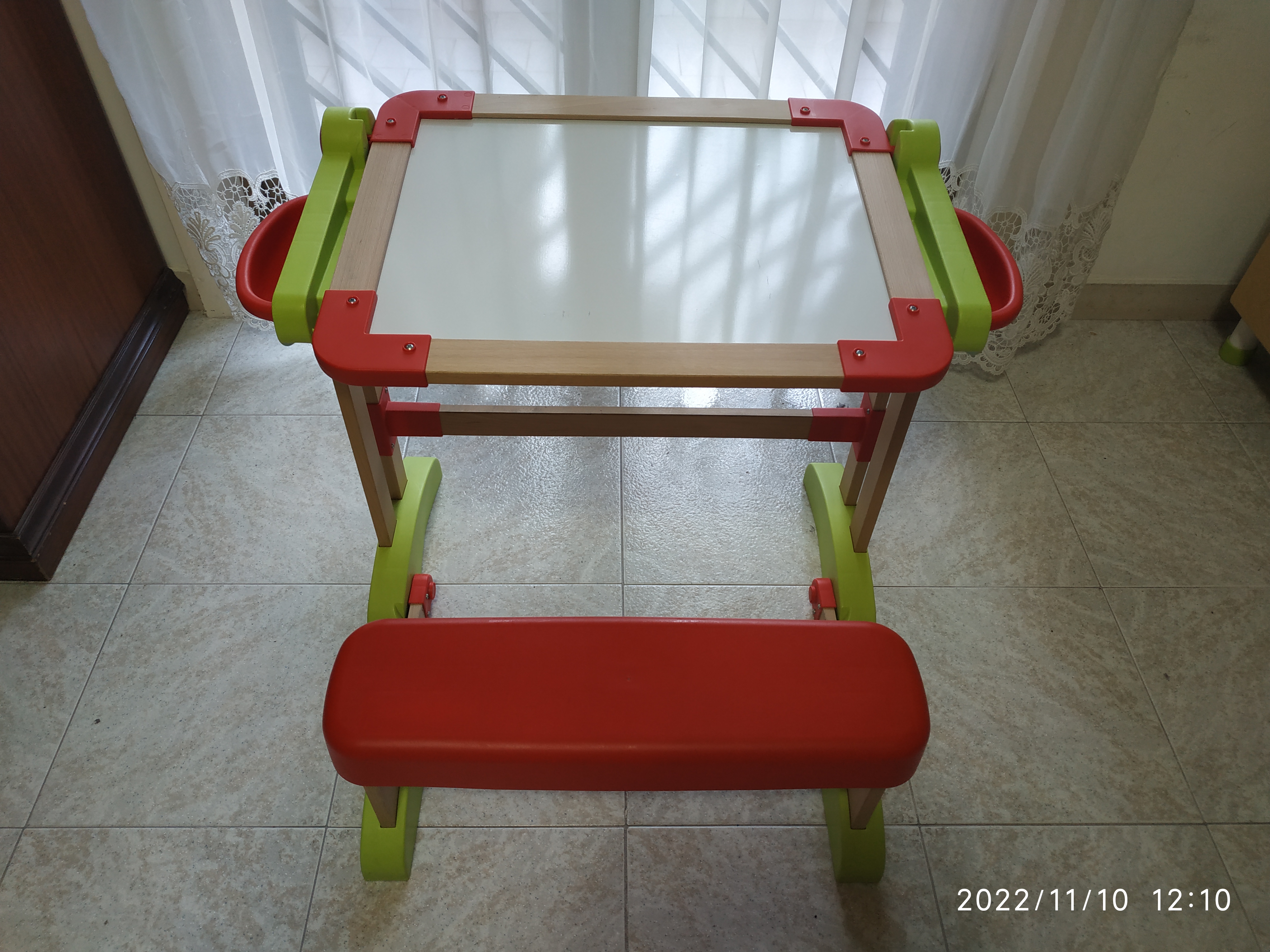 Banco scuola in legno e plastica, Smoby