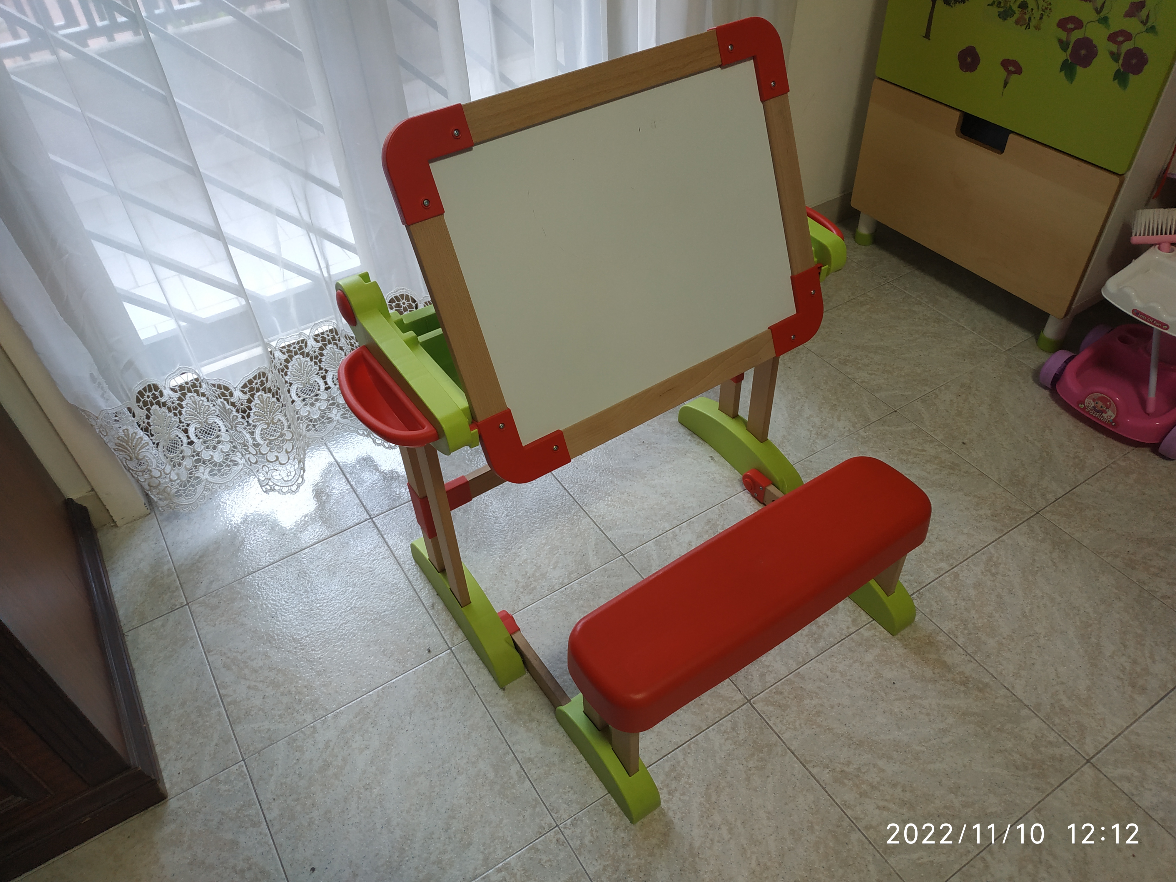 Banco scuola in legno e plastica, Smoby