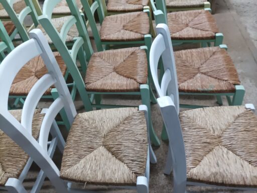 Sedie campagnole impagliate