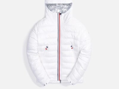 Giubbotto Moncler Blesle Bianco