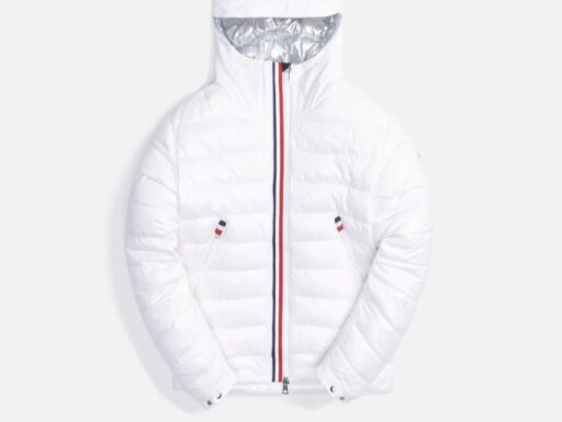 Giubbotto Moncler Blesle Bianco