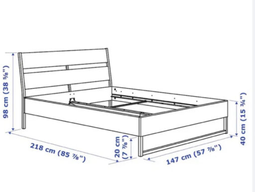 Letto IKEA Trysil una piazza e mezzo