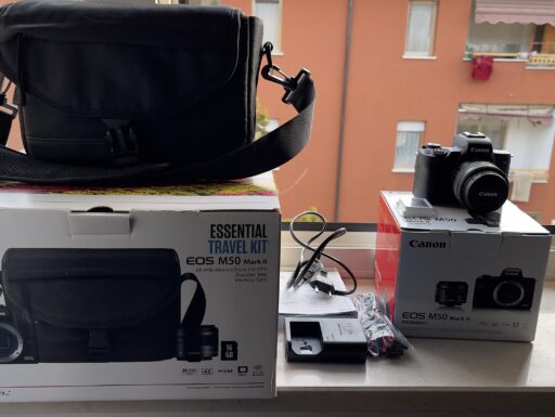 Canon EOS mark ii + borsa