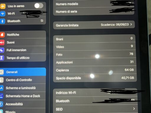 iPad Air 5a Gen 2022 64 GB