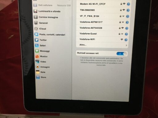 iPad 1generazione con tastiera per collezionisti
