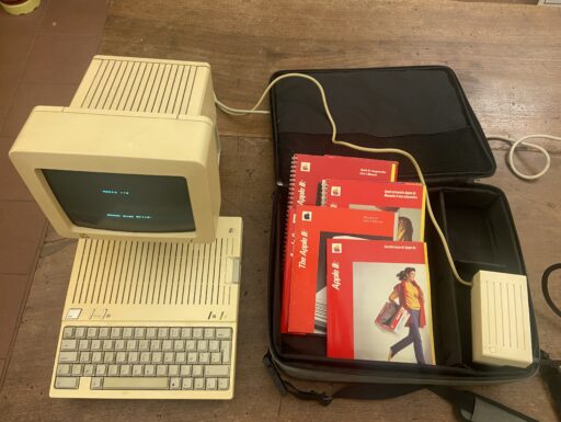 VINTAGE APPLE IIC originale 1984