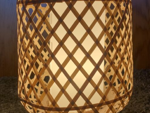 Due lampade da Tavolo Bambù (Ikea)
