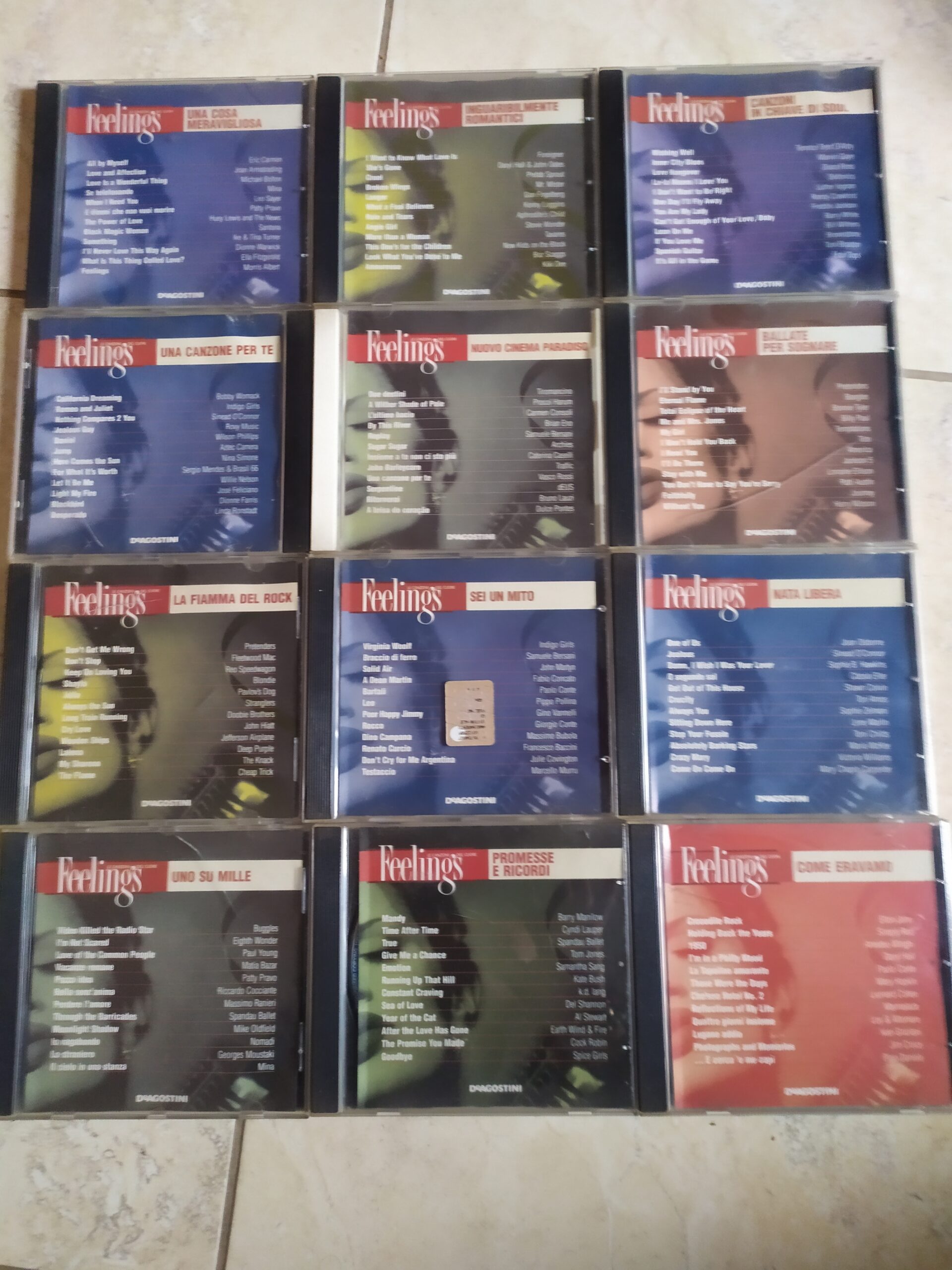 Collana 51 cd feelings