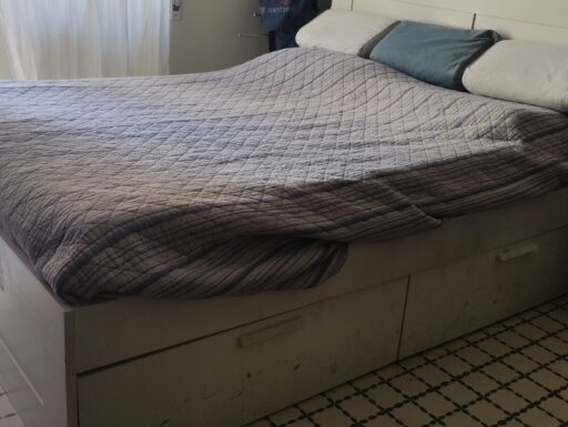 Letto IKEA brimnes bianco con cassetti