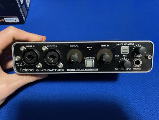 Scheda audio Roland UA-55 quad-capture