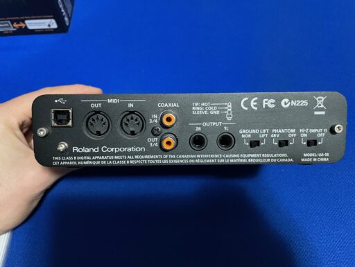 Scheda audio Roland UA-55 quad-capture