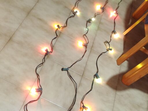 Catena luci natalizie