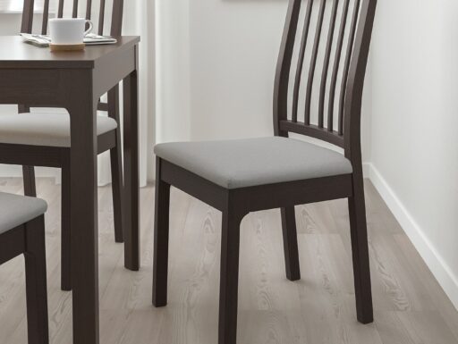 4 sedie ikea praticamente nuove con seduta bianca