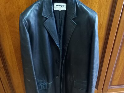 CAPPOTTO VERA PELLE TAGLIA 52