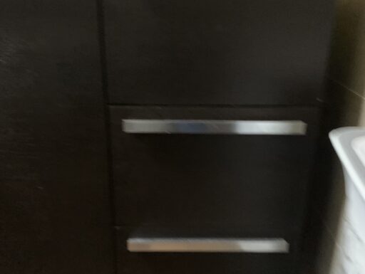 Mobiletto bagno con specchio