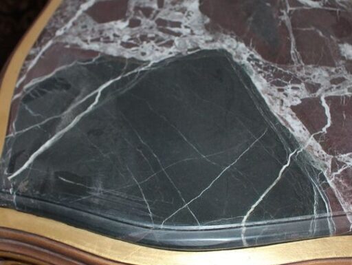 Tavolino quadrato in stile barocco moderno