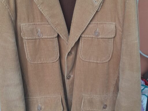 Giacca velluto united