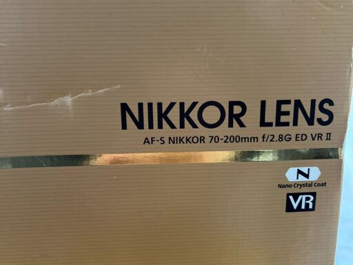 Obiettivo Nikon 70/200 VR II ottime condizioni