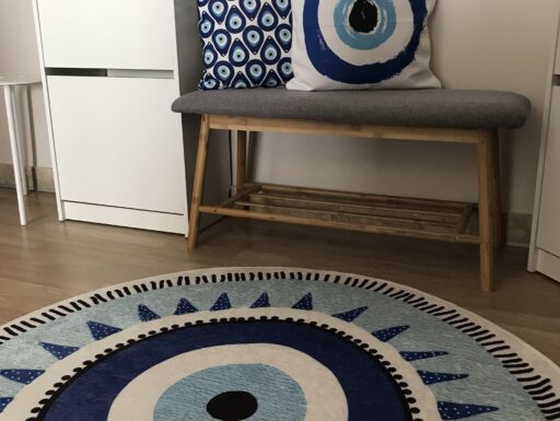 Tappetino con occhio turco