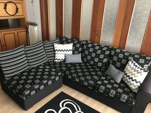 Divano letto angolare