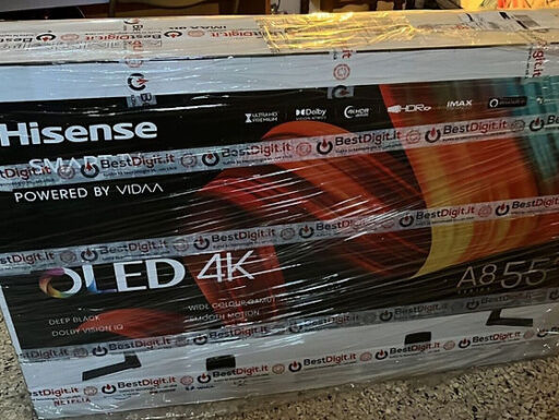 Hisense Tv Oled 55″ 4K Ultra HD Smart tv – 55a80g