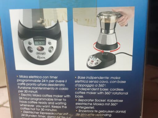 Caffettiera Moka Elettrica 4 Tazze