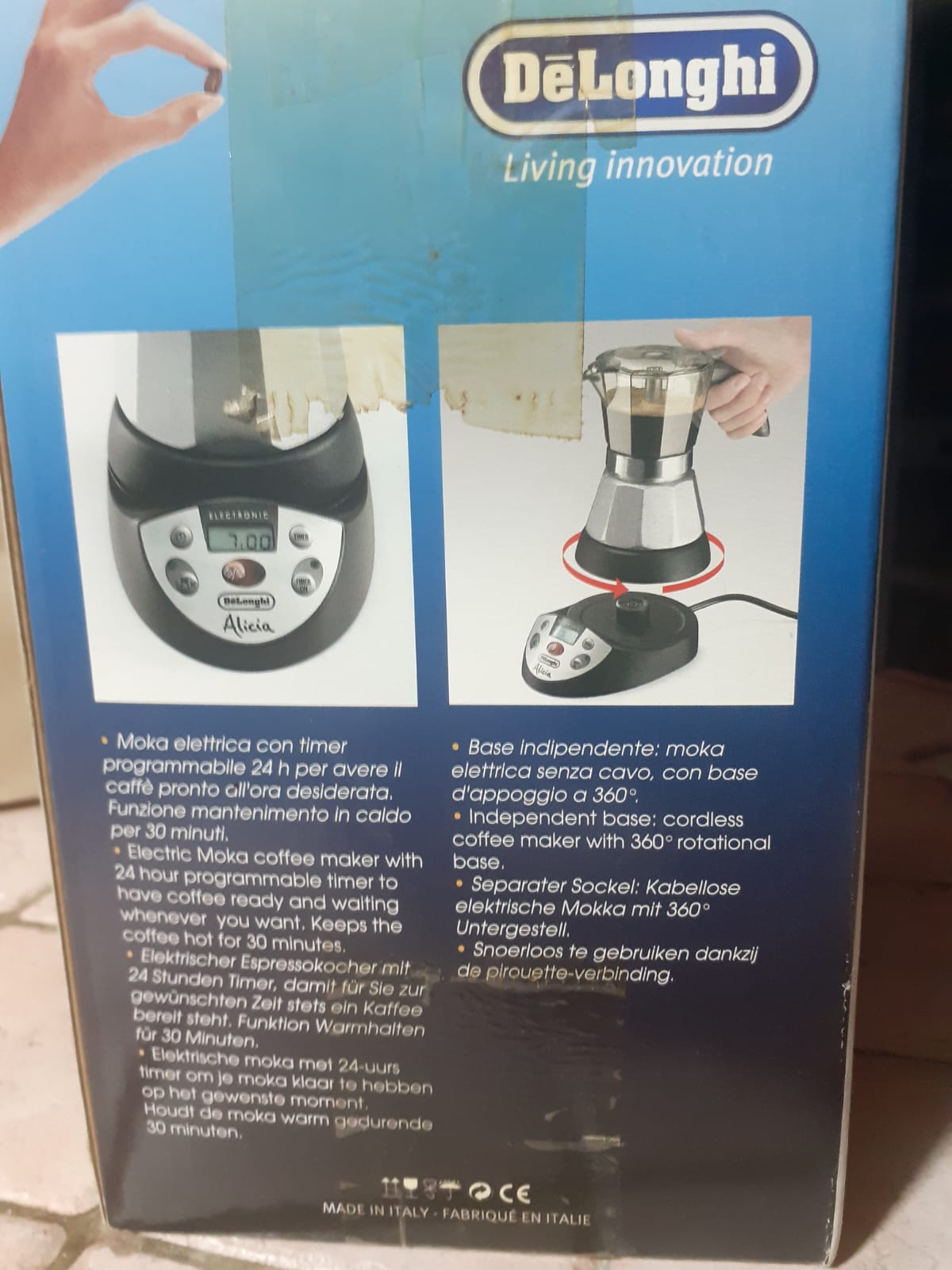 Caffettiera Hamilton Beach Commercial 4 Tazze - Caraffa In Vetro Con Pausa E Servizio