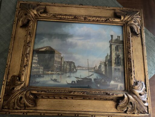 Quadro veduta Venezia dell’epoca metà 800