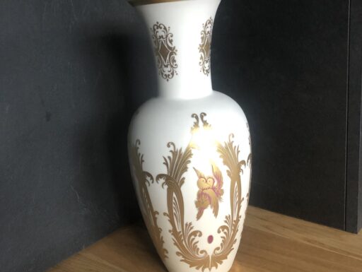 Vaso grande in Oro Zecchino dipinto a mano