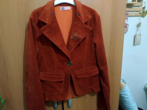 Giacca in velluto, misura s
