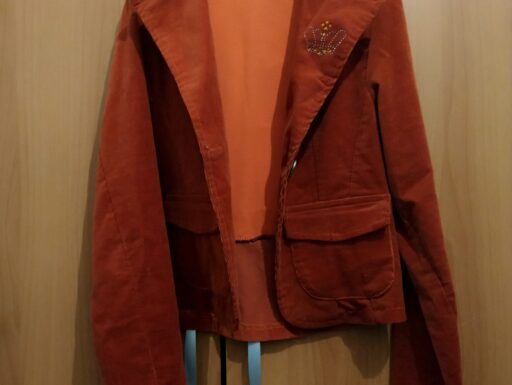 Giacca in velluto, misura s