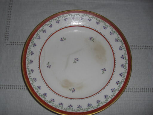 Napoli capodimonte piatto porcellana 1800