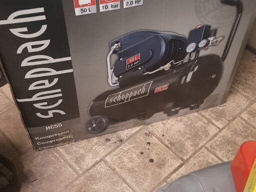 Compressore 50L nuovo mai usato